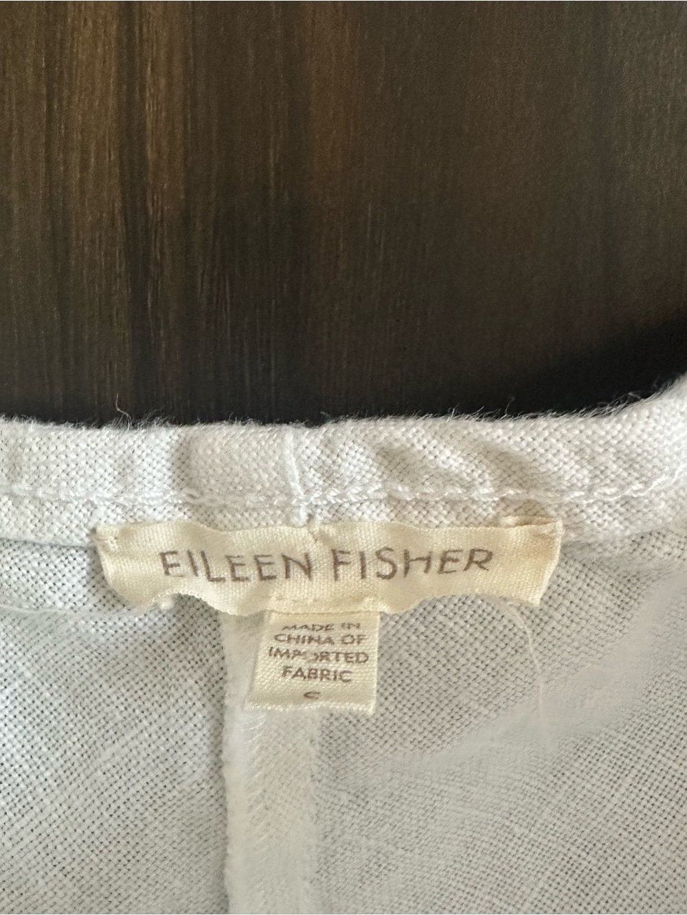 NWOT Eileen Fisher Organic Linen A line Skirt - Picture 4 of 8